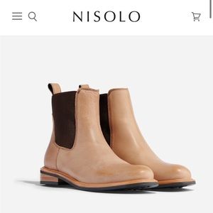 Nisolo Carmen Chelsea Boot - Almond
